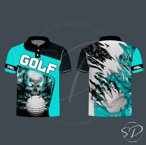 Skull Golf Shirt