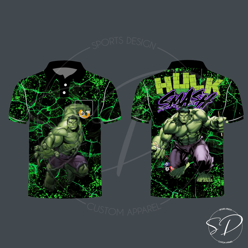 Hulk Smash Snooker Shirt