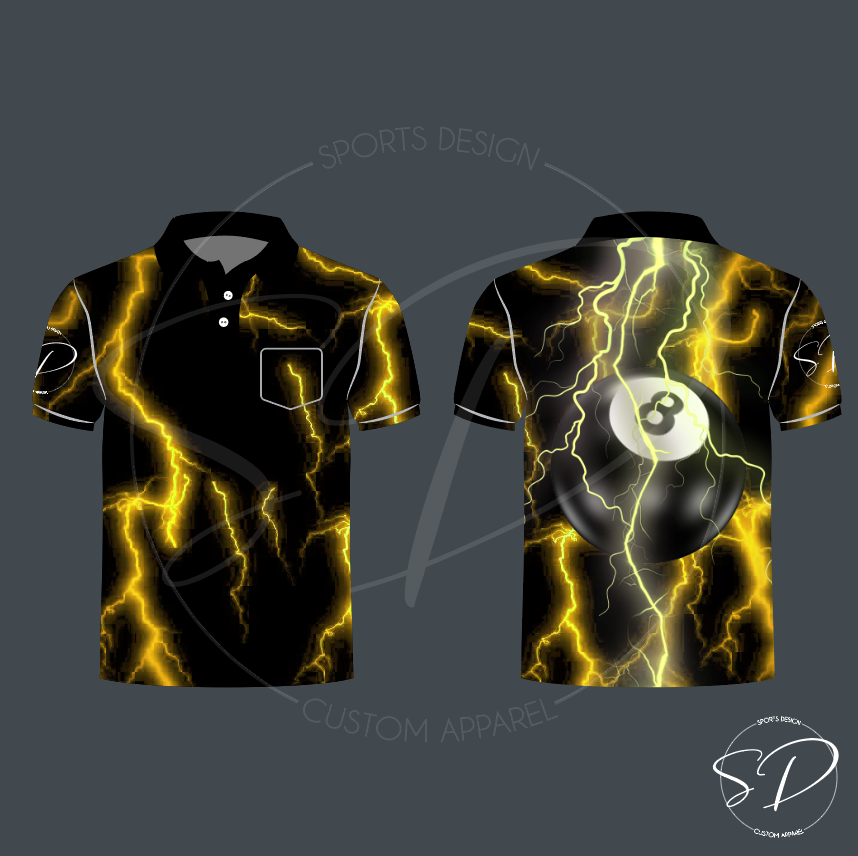 Lightning Snooker Shirt